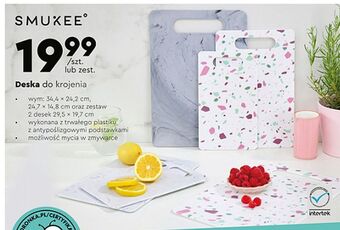 Biedronka Deska do krojenia 34.5 x 24.5 cm Smukee oferta