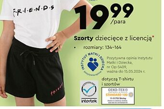 Szorty dziecięce friends