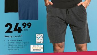 Biedronka Szorty męskie m-xxl Tom & Rose oferta