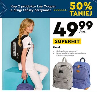 Biedronka Plecak Lee Cooper oferta