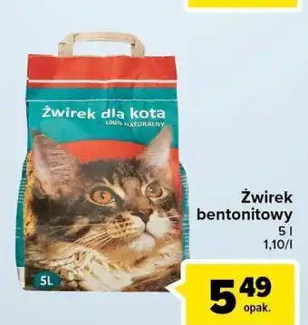 Carrefour Market Żwirek dla kota oferta