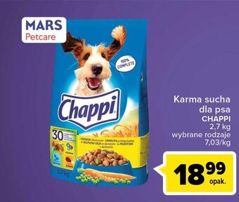 Carrefour Market Karma dla psa z drobiem i warzywami Chappi oferta