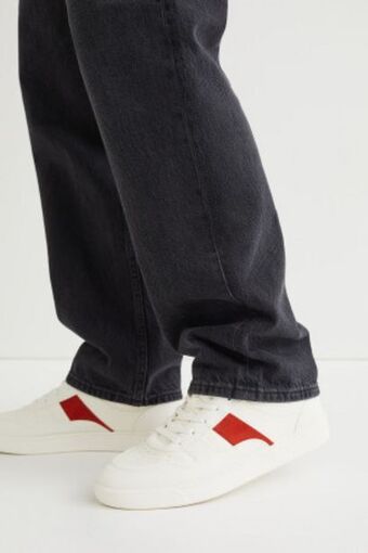 Buty sportowe z imitacji skóry
