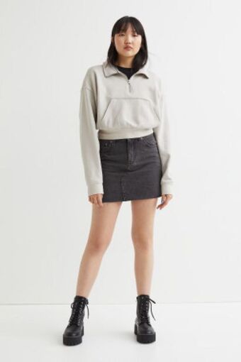 H&M Spódnica dżinsowa w stylu lat 90. oferta