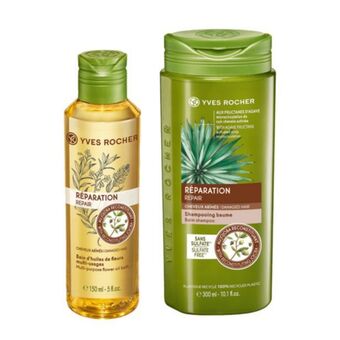 Yves Rocher Zestaw odbudowujący do włosów oferta