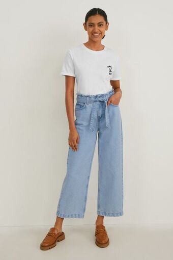 C&A Wide leg jeans - wysoki stan oferta
