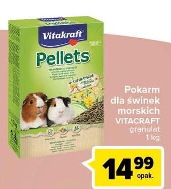 Carrefour Pokarm dla świnki morskiej Vitakraft oferta