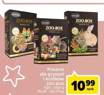 Carrefour Karma dla królika Megan Zoo-Box oferta