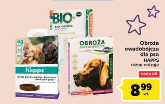 Carrefour Obroża dla psa przeciw pchłom i kleszczom 60 cm. Happs oferta