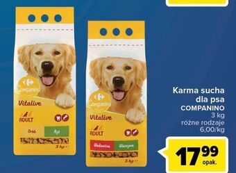 Carrefour Karma dla psa wołowina warzywa Carrefour oferta