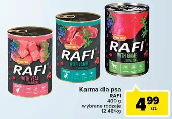 Carrefour Market Karma dla psa z dziczyzną Rafi oferta