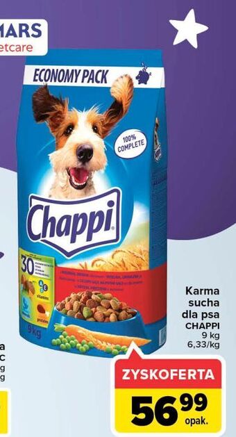 Karma dla psa wołowina Chappi