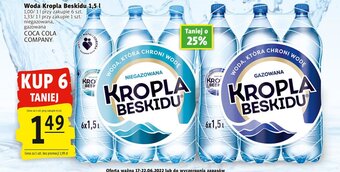 Prim Market Woda Kropla Beskidu 1,5 l oferta