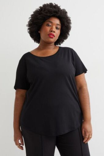 H&m+ t-shirt 2-pak