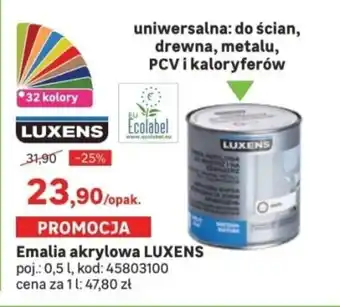 Leroy Merlin Emalia akrylowa Luxens 0,5 l oferta