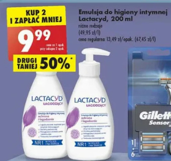 Emulsja do higieny intymnej łagodząca Lactacyd Femina