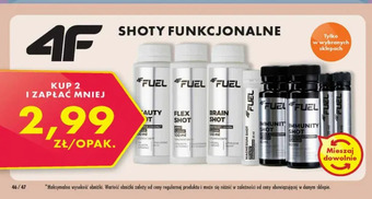 Biedronka Shot immunity 4F Fuel oferta