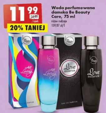 Woda perfumowana love essence Be Beauty Care
