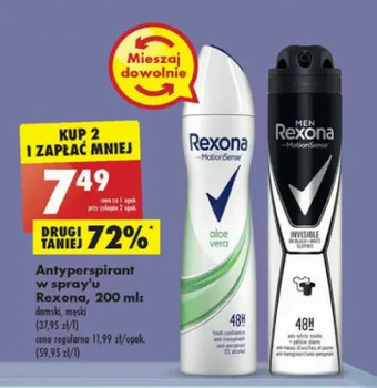 Antyperspirant Rexona Aloe Vera