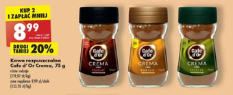Biedronka Kawa o smaku wanilii Cafe D'or Crema oferta