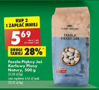 Biedronka Fasola piękny jaś karłowy Plony Natury oferta