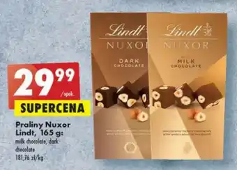 Biedronka Praliny dark Lindt Nuxor oferta