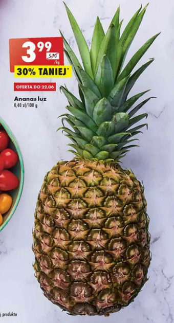 Biedronka Ananas oferta