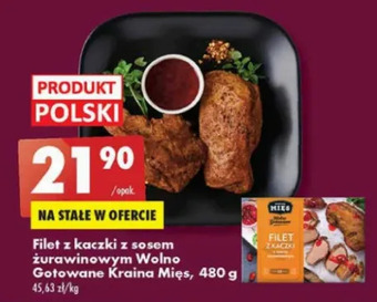 Biedronka Filet z kaczki sosem żurawinowym Kraina Mięs oferta