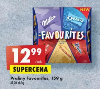 Biedronka Praliny mix Favourites oferta