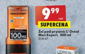 Biedronka Żel pod prycznic L'oreal Men Expert Hydra Energetic oferta