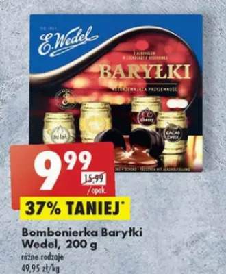 Biedronka Bombonierka E. Wedel Baryłki oferta