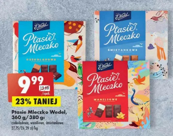 Biedronka Czekoladki czekoladowe E. Wedel Ptasie Mleczko oferta