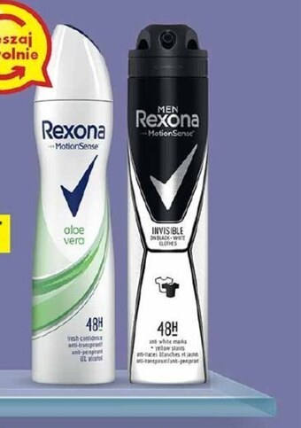 Biedronka Dezodorant Rexona oferta