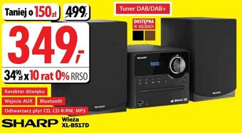 Media Expert Wieża audio Sharp oferta