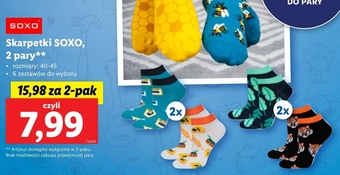 Skarpetki męskie Soxo