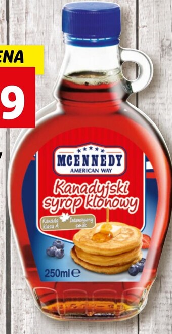 Lidl Syrop klonowy Mcennedy oferta