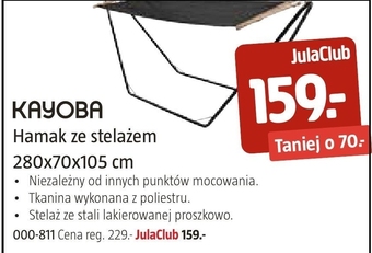 Jula Hamak Kayoba oferta