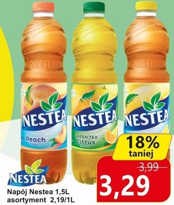 Społem Nestea Napój owocowo-herbaciany o smaku mango i ananasa 1,5 l oferta