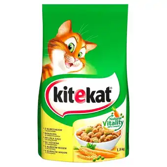 AT Kitekat Karma pełnoporcjowa z kurczakiem i warzywami 1,8 kg oferta