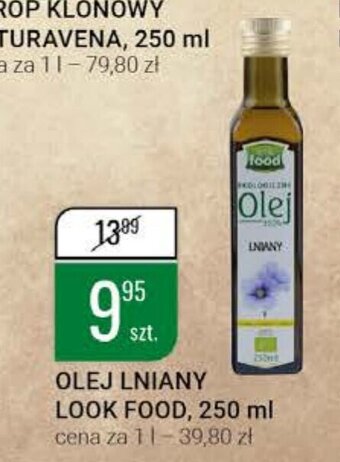 bi1 Olej lniany Look Food 250ml oferta