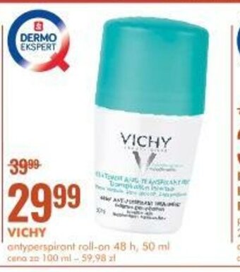 SuperPharm Vichy antyperspirant roll-on oferta