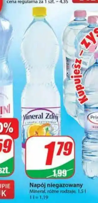 Dino Napój niegazowany Mineral Zdrój 1,5l oferta