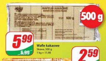 Dino Wafle kakaowe 500g oferta