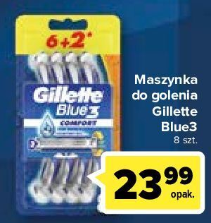 Carrefour Maszynka do golenia Gillette Blue 3 Comfort oferta