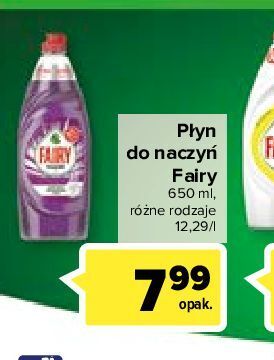 Płyn do mycia naczyń lavender & rosemary Fairy