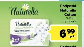Carrefour Podpaski night Naturella Cotton Protection oferta