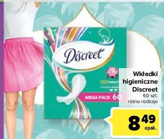Carrefour Wkładki deo waterlilly Discreet oferta