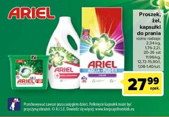Carrefour Proszek do prania color Ariel Aqua Puder oferta