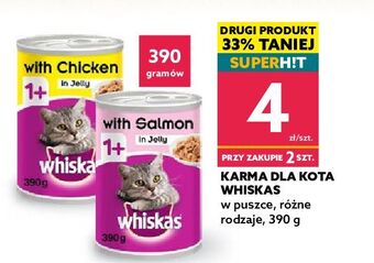 Dealz Karma dla kota z łososiem Whiskas oferta
