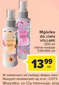 Carrefour Mgiełka do ciała z brokatem coconut Vollare oferta